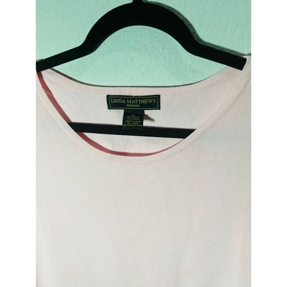 Linda Matthews woman size 2X cardigan sleeveless - Picture 2 of 7